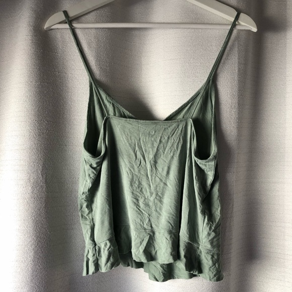 American Eagle Green Tank Top Size Small - Picture 4 of 4